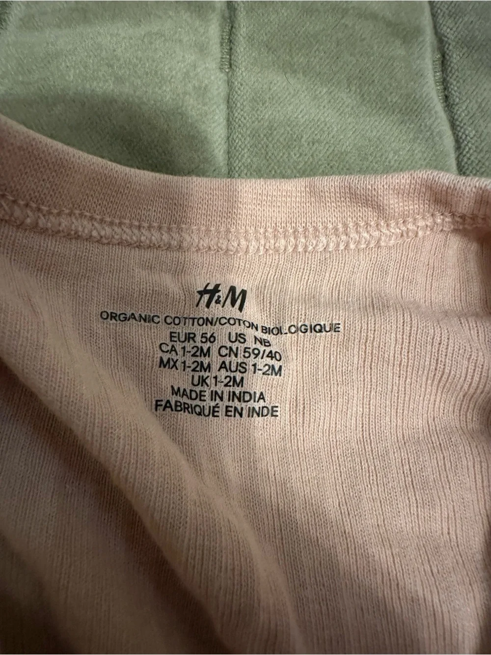 Lot of baby girl clothes, Zara Pink and White Striped Baby Dress, H&M and more.